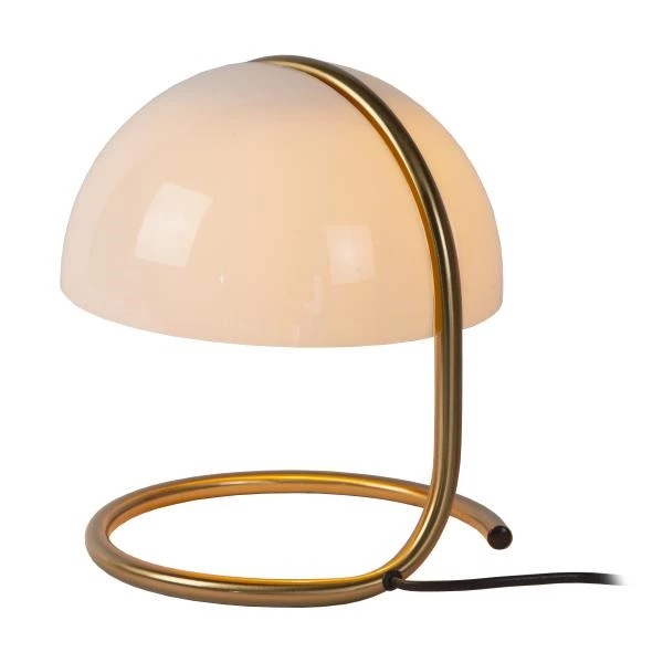 Lucide CATO - Lampe de table - Ø 23,5 cm - 1xE27 - Blanc - détail 1